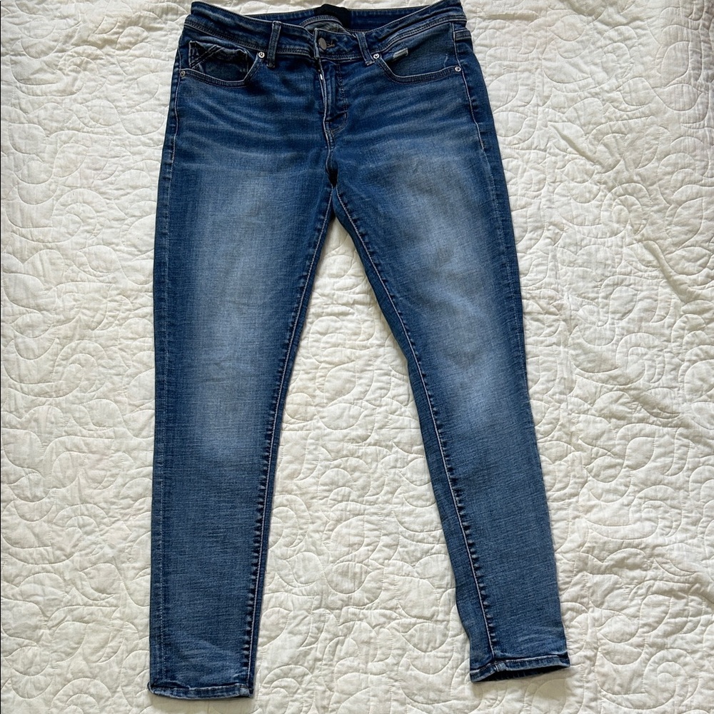 BUCKLE BLACK Women's Blue Skinny Jeans 31x30 Fit No.53